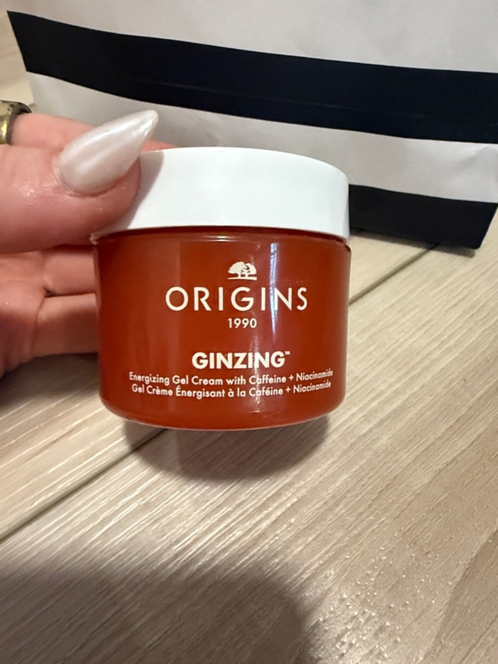 Origins GinZing Energizing Gel Cream - White & Orange